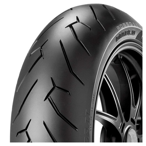 Pirelli diablo rosso rear - pirelli,